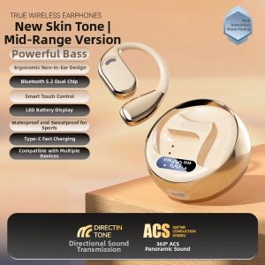 FENZ | Long Battery Life Open-Ear Bone Conduction Sports Noise Reduction Wireless Bluetooth Earphones