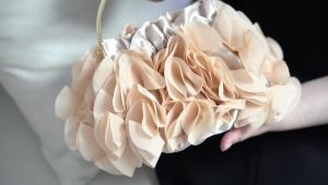 Designer Floral Clutch Bag for Women Elegant Bridal Pouch for Wedding Evening Purse Dinner Party Prom Handbag