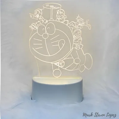 Top Selling 3D Acrylic Night Light Lamp Crucifix Holy Family Religious Acrylic Night Light Lamp Shade Dimlights for Bedroom Optical Illusion Light Desk Table Top Lamp Base Holder for Bedroom Child Room Living Room Cafe Restaurant Office Home Dec