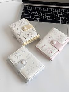 JIFANPAUL | Ví In Ins Style 3 Gấp Nhỏ Gọn Chứa Thẻ