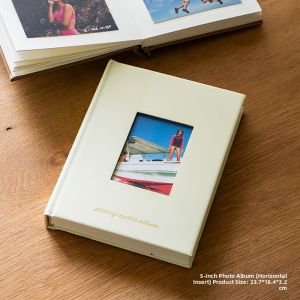 JUCE | Wedding Guest Book Wide Format Photo Album 5 Inches