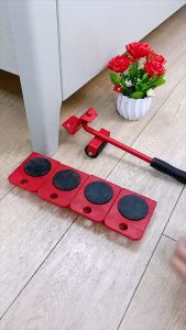 Professional Furniture Transport Lifter Tool Set Heavy Duty Stuffs Moving Hand Tools Set Furniture Mover Wheel Bar Roller Device