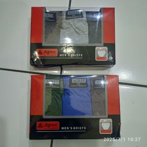 celana dalam pria agree kardus merah