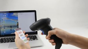 NETUM Barcode Scanner QR Code 2D Bluetooth Phone Wireless 2.4G USB Scan Inventory POS System