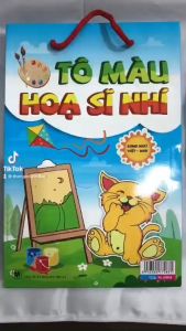 Bộ 8 Cuốn Tô Màu Bé Tập Làm Họa Sĩ - Dành cho bé 3-5 tuổi