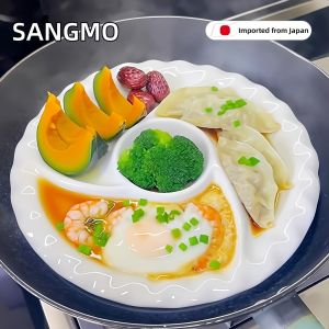 SANGMO |Ceramic Safe Food-grade Steaming Dish