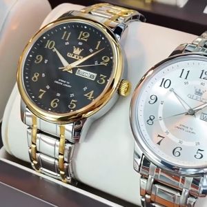 OLEVS 2891 Men Watches Luxury Minimalist Calendar Waterproof Luminous Date Week Sport Wrist Watches Quartz Watch