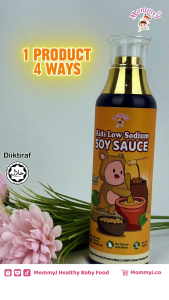 Mommy J MommyJ Traditionally Fermented Organic Baby Soy Sauce 220ml (For Kids 1 Year +)