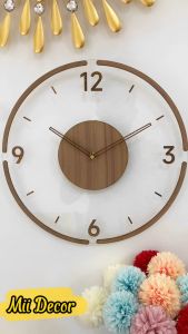 Đồng hồ trang trí phòng khách phòng ngủ đồng hồ quả lắc decor nhà cửa độc đáo - DHTT