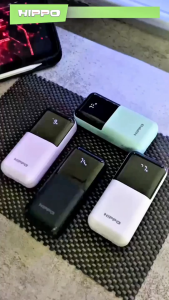 Hippo Powerbank Orbit2 10.000 Mah Pd 22.5W Type C Lightning Fast Charging Power Delivery Mini Size With Led Indicator Display Garansi Resmi Hippo