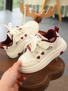 Girls Sporty Slip-On Shoes Soft Bottom Anti-Slip Childrens Casual Shoes Comfortable All-Season Low Top Composite Outsole