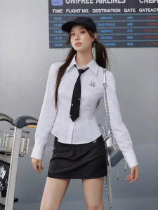 unifree | Áo Sơ Mi Tay Dài Kiểu Mỹ Ôm Body