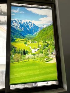 Universal Roller Blinds Suction Cup Sunshade Blackout Curtain Car Bedroom Kitchen Office Window Sun-shading Curtains Nail-free