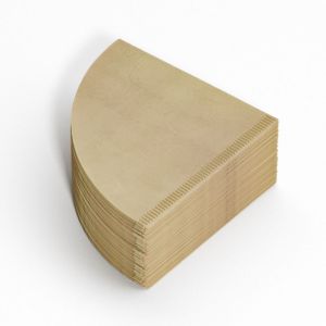 กระดาษกรองกาแฟแบบหยอดแบบไม้ ใบ 40 ใบ กระดาษกรองแบบหยอดแบบ V60 สำหรับเครื่องกรองกาแฟแบบมือ กระดาษกรองกาแฟแบบพับ ชุดกรองกาแฟแบบมือ