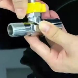 Flexible Stainless Steel Plumbing Hose 1/2"x1/2" with Easy Connect Wrench for Lavatory & Shower Supply