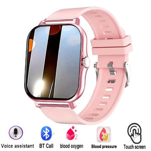 2025 New Outdoor Sports SmartWatch Heart Rate Blood Oxygen/Pressure Sleep Health Monitor Waterproof BT Call Smartwatch Women Men