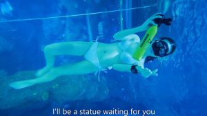 DIDEEP PRO Peralatan olahraga selam profesional Kapasitas 1L tabung selam Perangkat snorkeling tangki paru-paru untuk menyelam 20 menit alat selam tabung Tuba menyelam mini lengkap lung tank for diving Penyelaman Bawah Air
