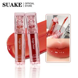 SUAKE Waterproof Lasting Moisturizing Lip Clay 6 Color Tint Mirror Lip Gloss