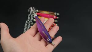 Ackibbik 2 Cái/bộ Móc Câu Mực Phát Sáng Trong Bóng Tối Mồi Câu Cá Nước Mặn Với Thiết Kế Hình Mực Bạch Tuộc Tôm Gỗ Dành Cho Câu Cá Trên Biển Sông Và Suối