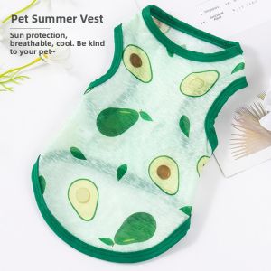 Amor Pet | Summer Light Avocado Vest Small Pet Clothes