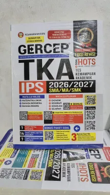 Buku Persiapan Ujian TKA IPS SMA/MA/SMK 2026-2027 Edisi Revisi