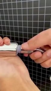 3-Mode Adjustable High Pressurized Filter Shower Head with Head Massage Brush Rain Faucet Bathroom Shower Accessories Supplies