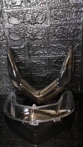 MIO SPORTY SMILEY HEADLIGHT LENS (CLEAR AND TINTED) CLEAR FLASHER LENS FOR MOTORCYCLE