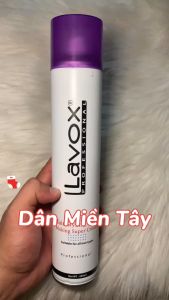 Keo Xịt Giữ Nếp Tóc LAVOX Cứng Hoặc Mềm 420ml (Hàng Chính Hãng)