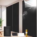 Blackout Curtain Removable Portable Travel Blocking Darkest Window Film Cloth Temporary DIY No Drill Blackout Curtains. 