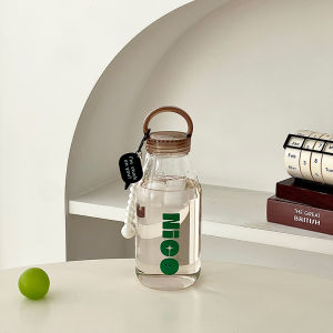 Heat-Resistant Portable Borosilicate Glass Cup
