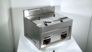 เตาทอด เตาทอดไฟฟ้า เตาทอดเฟรนฟราย หม้อทอดไฟฟ้า Electric Deep Fryers แบบ 1 ช่อง ความจุ 3.5 และ 20 ลิตร ปรับระดับความร้อนได้ มี 2 รุ่น