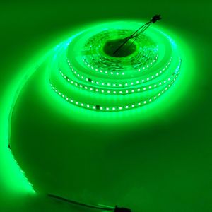 WS2811 Smart Running Water LED Strip SMD2835 24V DC Flowing Light Wireless Controller Flexible Lamp Ribbon 126Leds/M IP30 10M