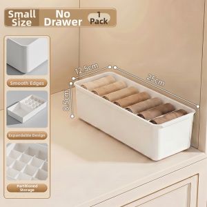 DOCOXO | Extendable Divided Storage Organizer for Underwear and Socks