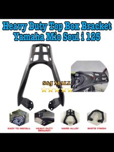 Yamaha Mio Soul i 125 Motorcycle Rear Heavy Duty Alloy Top Box Bracket High Quality Made in Thailand