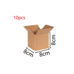 10pcs/20Pcs 8x8x8/13x8x9cm Express Box Moving Boxes Paper Corrugated Board Package Storage Cartons Craft Heavy Duty Shipping