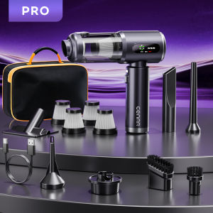 CENRR Powerful Car Vacuum Cleaner Strong Suction Portable Handheld Cleaning Machine Wireless Portable Vacuum Cleaner for Car 