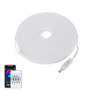 KEVANLY | 5M Flexible LED Symphony Ambient Light Strip RGB USB Remote Controll 5V for Car After Trunk Silicone Interior Decorative Lamp