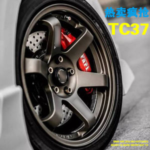 ล้ออัพเกรด TE37 ขนาด 12-19 นิ้ว สไตล์โลหะผสมสำหรับ Polo Wuling Mini Bingbing Bigstar ล้ออัปเกรด ล้ออะลูมิเนียมอัลลอย