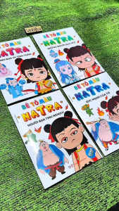 Sách Tô Màu Natra In Hình Hoạt Hình Na-tra Dễ Thương Cho Trẻ Em Sách Tô Màu Vẽ Tay - Việt Thư