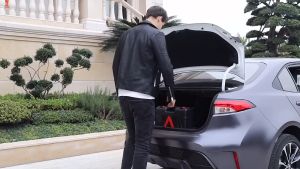 Bộ nâng kích gầm điện kiêm máy bơm lốp và máy siết ốc ô tô đa năng 3 trong 1 ROGTZ TY-EJ06 - CHÍNH HÃNG BẢO HÀNH 2 NĂM