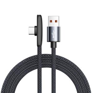 100W Fast Charging Cable Right Angle 90 Degree USB C Type C Data Cord Mobile Cell Phone Fast Charging Data Cable for Samsung
