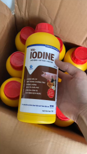 1 lít Iodine Khử trùng chuồng trai cho gia súc gia cầm