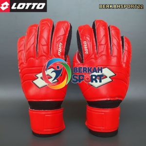 Sarung Tangan Kiper Dewasa Latex Tebal Dan Tulang LOTTO NEW