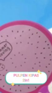 Pulpen Kipas Karakter Kartun Lucu / Kipas Bolpoint Motif Souvenir Lucu