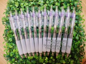 Hộp 12 cây bút gel bấm cao cấp King SL101 ngòi 0.5mm ( viết êmmực khô nhanh )