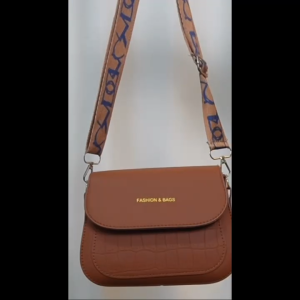 SKM Womens PU Leather Sling Shoulder Bag With Adjustable Strap BG1036 Beg Perempuan