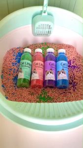 เม็ดดูดกลิ่นในกระบะทราย HM - 4 กลิ่น เม็ดดับกลิ่นทรายแมว