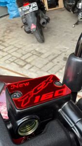 Emblem Tutup Minyak Rem Akrilik PCX 160 Sticker ACRYLIC