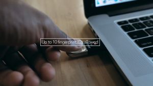 Lexar JumpDrive Fingerprint F35 USB 3.0 Flash Drive