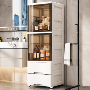 ลิ้นชักพลาสติก ชั้นวางของ ห้องน้ำ ครัว ห้องนั่งเล่น ห้องนอน หยัดพื้นที่ ไม่มีกลิ่น ปลอดสารพิษ พร้อมส่ง